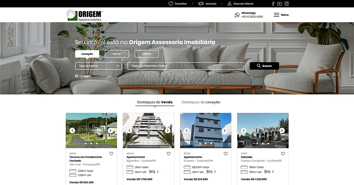 Origem Assessoria Imobiliaria Ltda